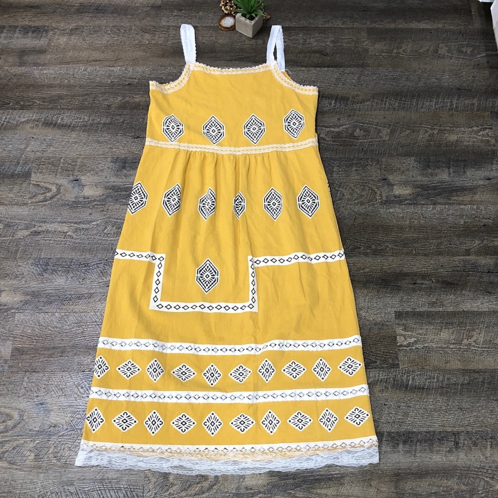 MISSLOOK Boho Bohemian Geometric Print Maxi Dress